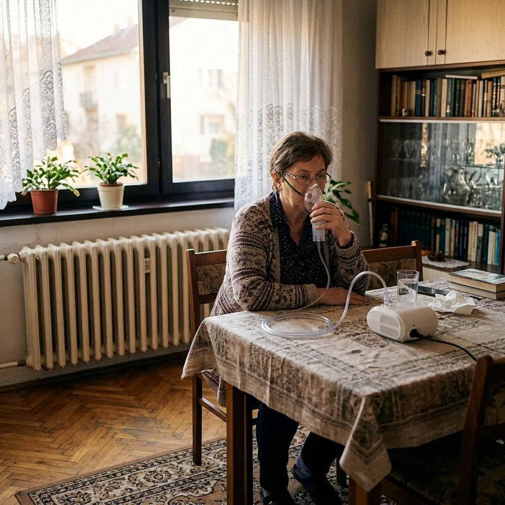 1,6 m-es porlasztócső kompresszoros inhalátorhoz - otthon
