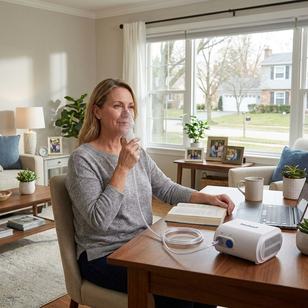 1.6m Soft Tube for Compatible Home Nebulizers - in everyday life