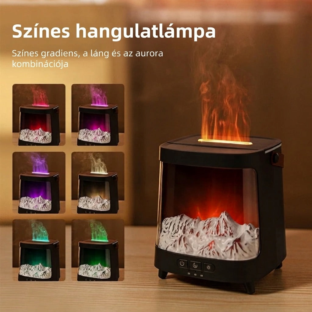 200ml-es USB-s ultrahangos aromaterápiás diffúzor