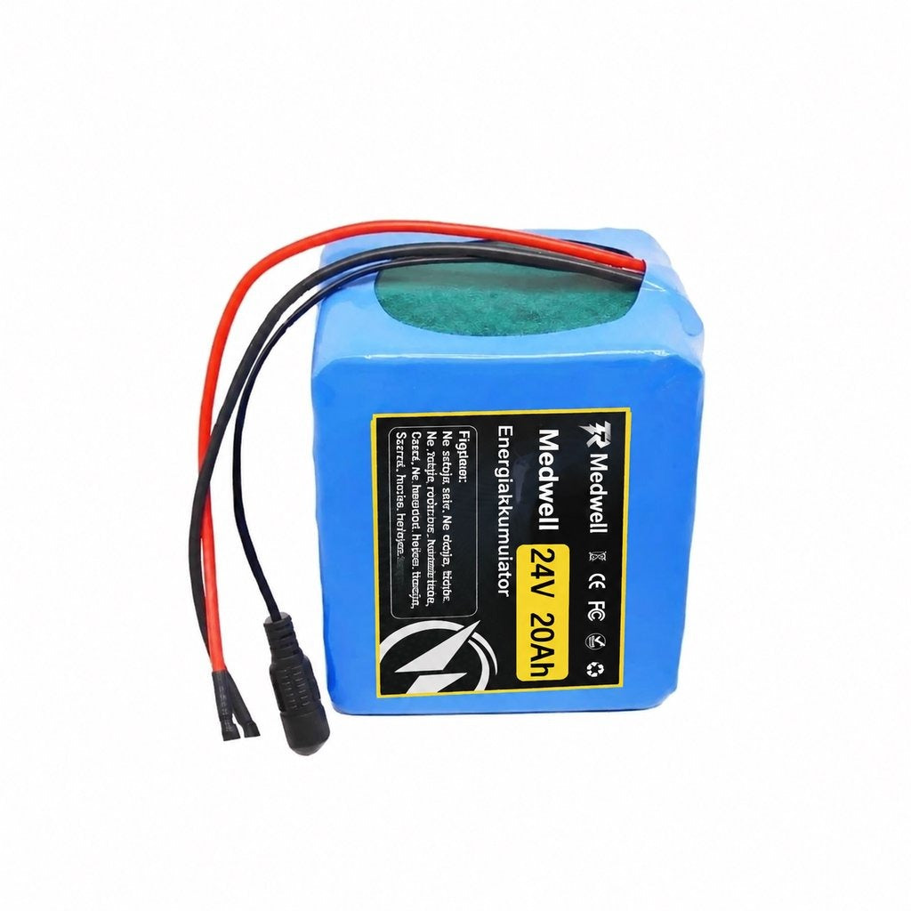 24V 20 000mAh mobilitási akkumulátor 2A töltővel