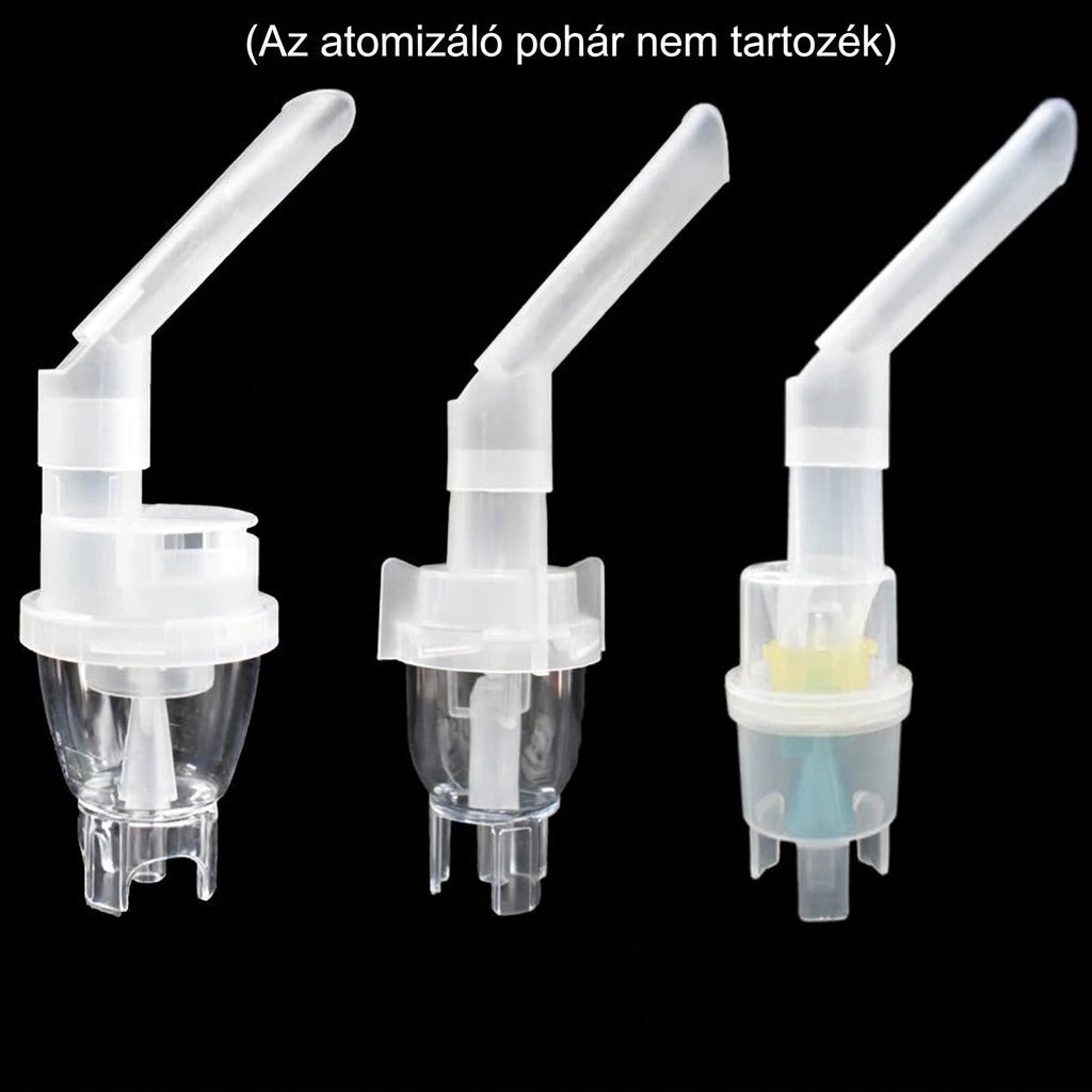 3 részes kompresszoros inhaláló pohárkészlet