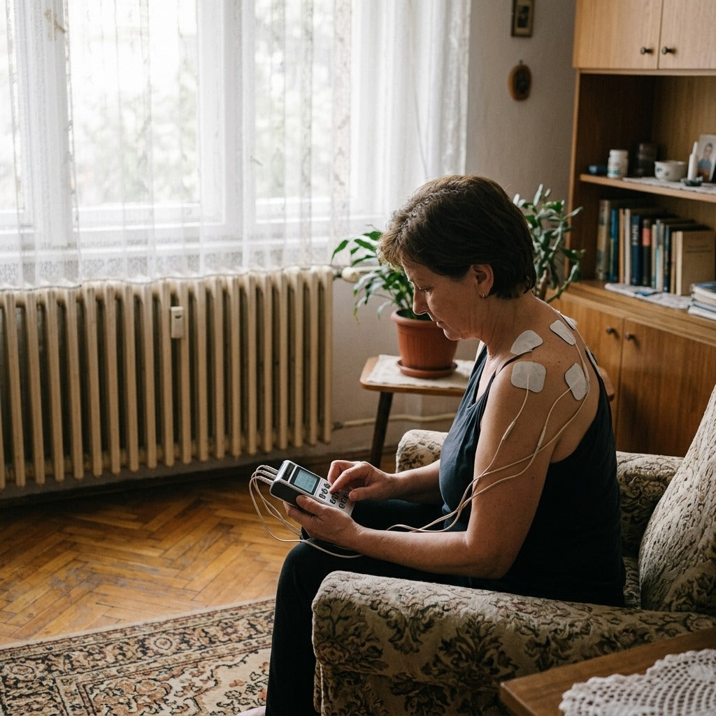 4 csatornás, 15 üzemmódú otthoni TENS készülék - otthon