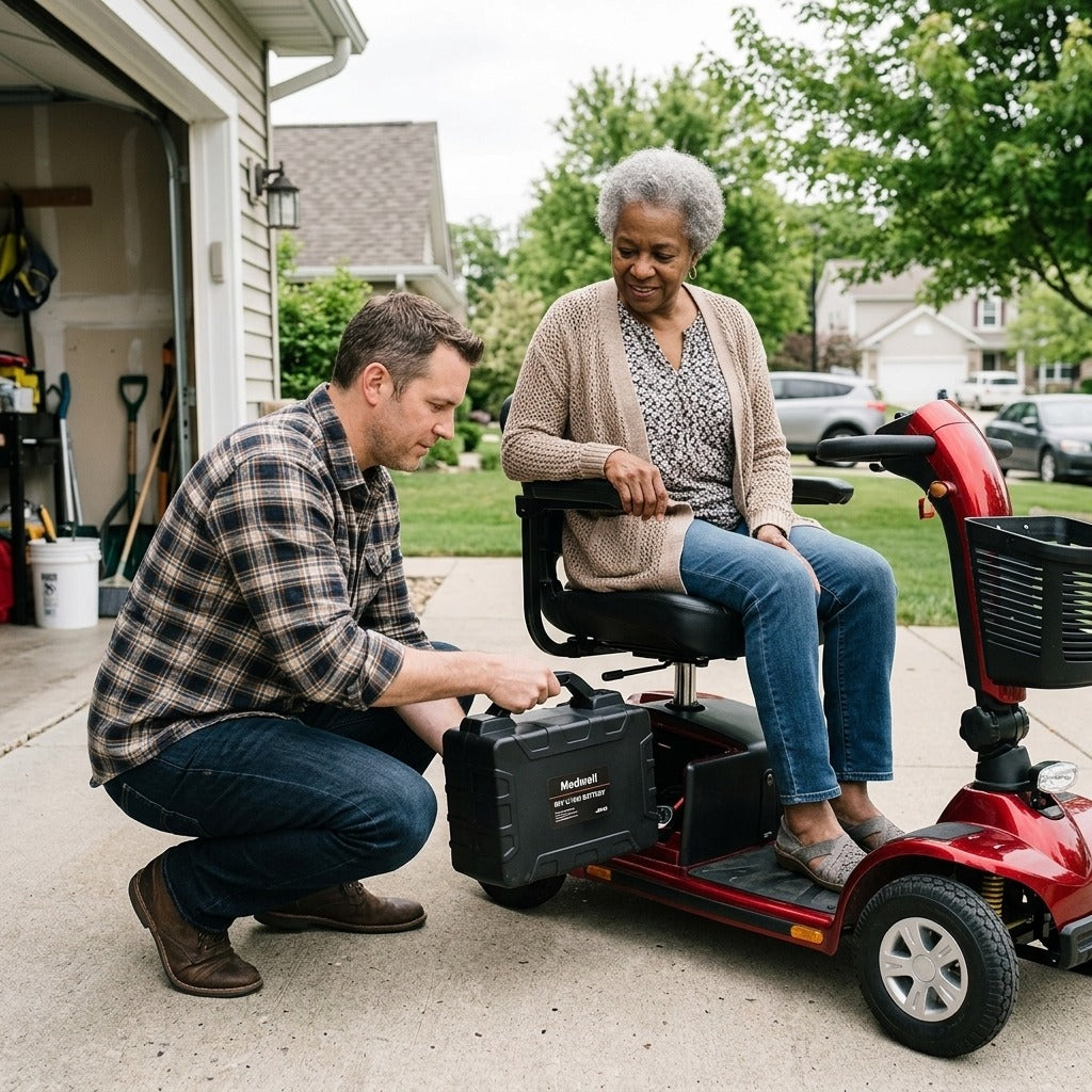 60V Battery for Electric Mobility Devices - in everyday life