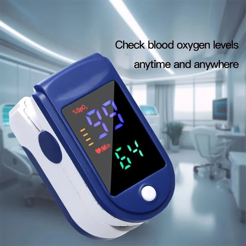 Large Display Fingertip Pulse Oximeter, SpO2 and Heart Rate
