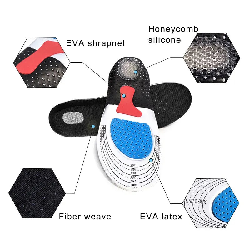 Sport Gel Insoles with Arch Support