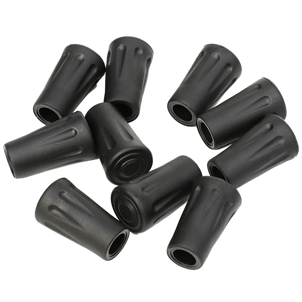 Trekking Pole Rubber Tip Covers, 5-Piece Set