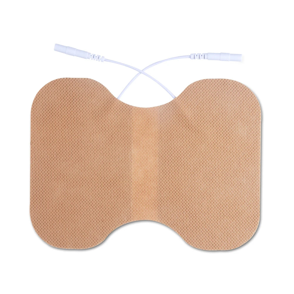 Large TENS Electrode Pads, 4-Piece Set, 2.0 mm Plug Hole