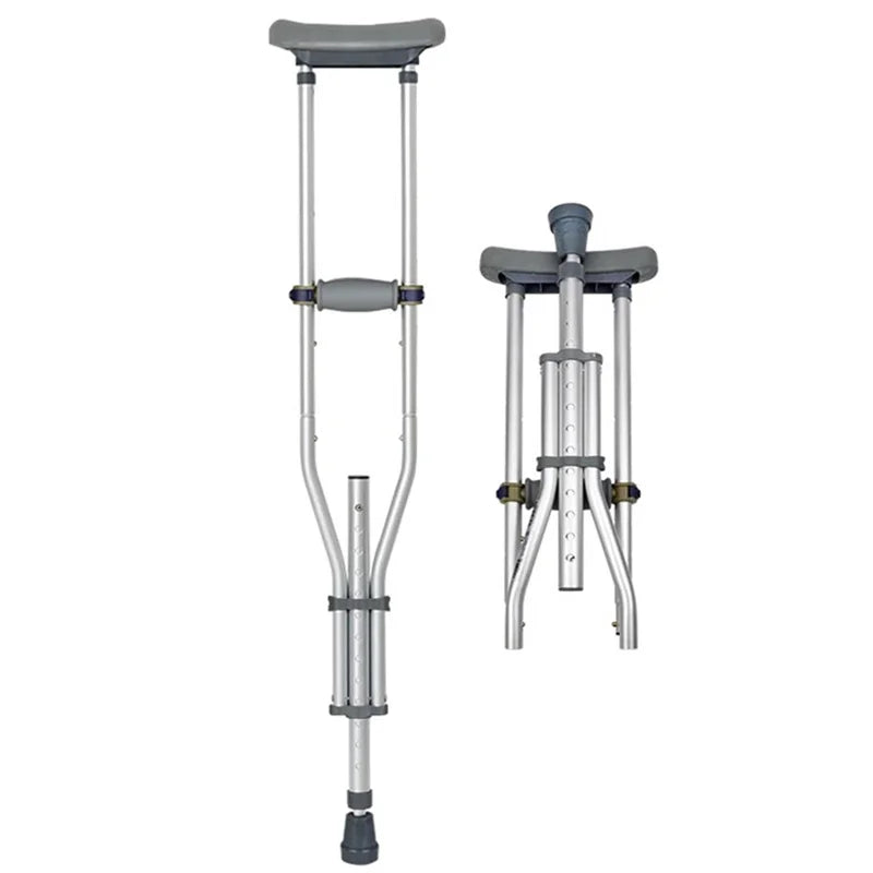 Medwell Foldable Underarm Crutch