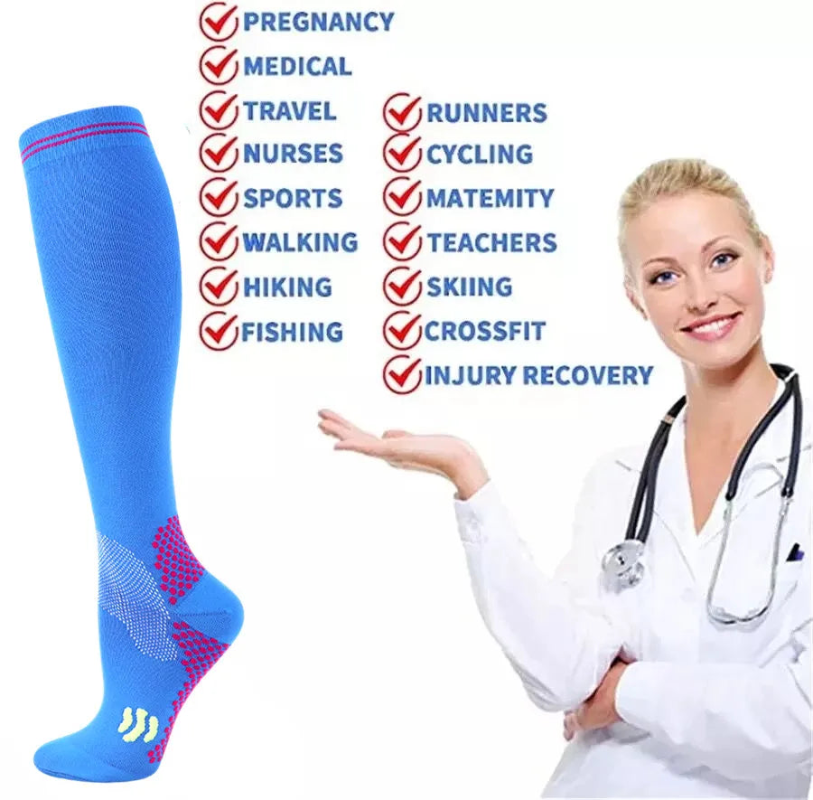 Middle-Calf Compression Socks, 20–30 mmHg