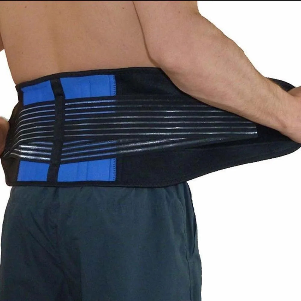 Double-Pull Lower-Back Support Brace