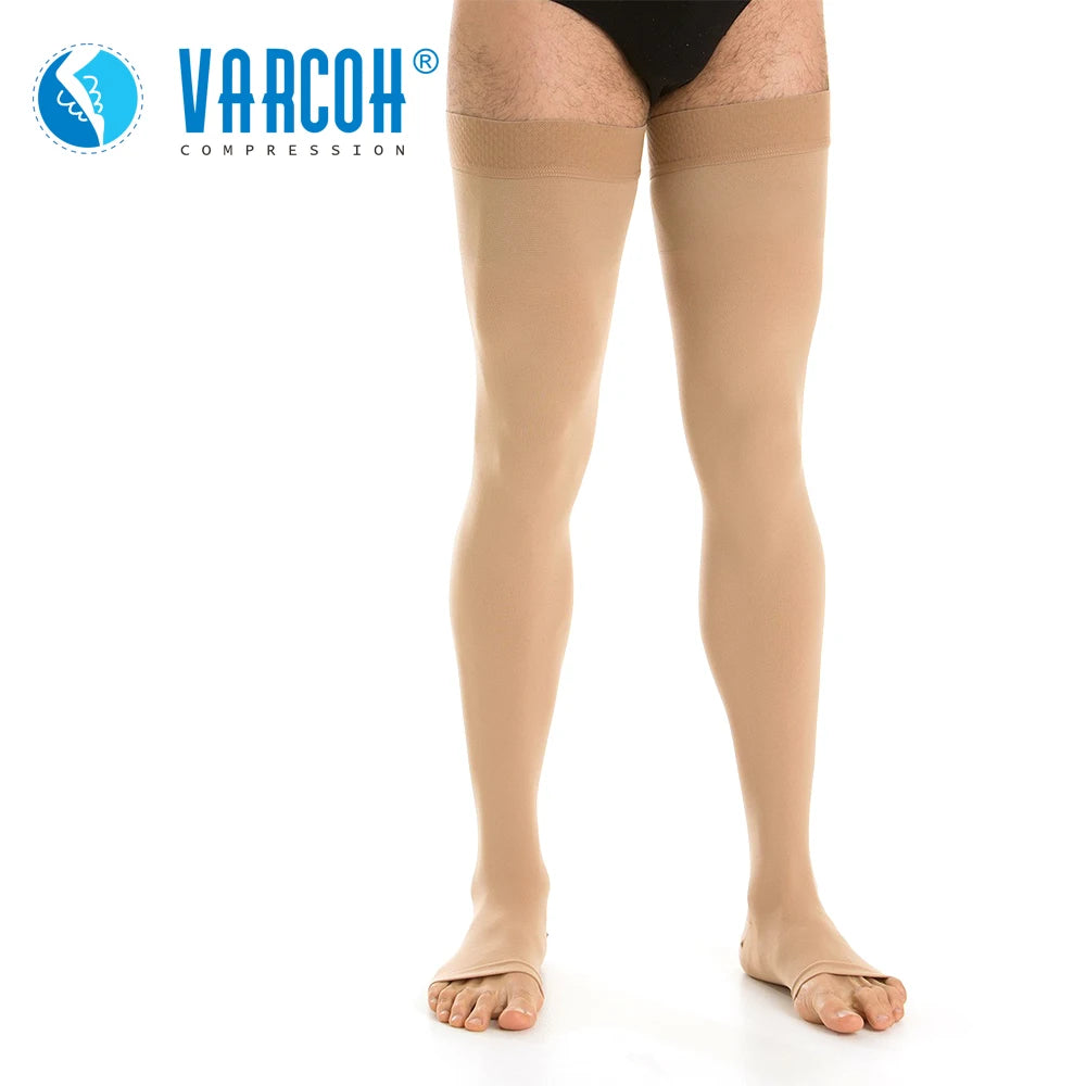 Open-Toe Compression Socks 20–30 mmHg