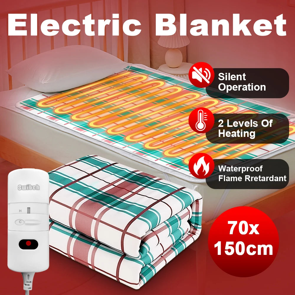 Electric Heated Blanket for Bed