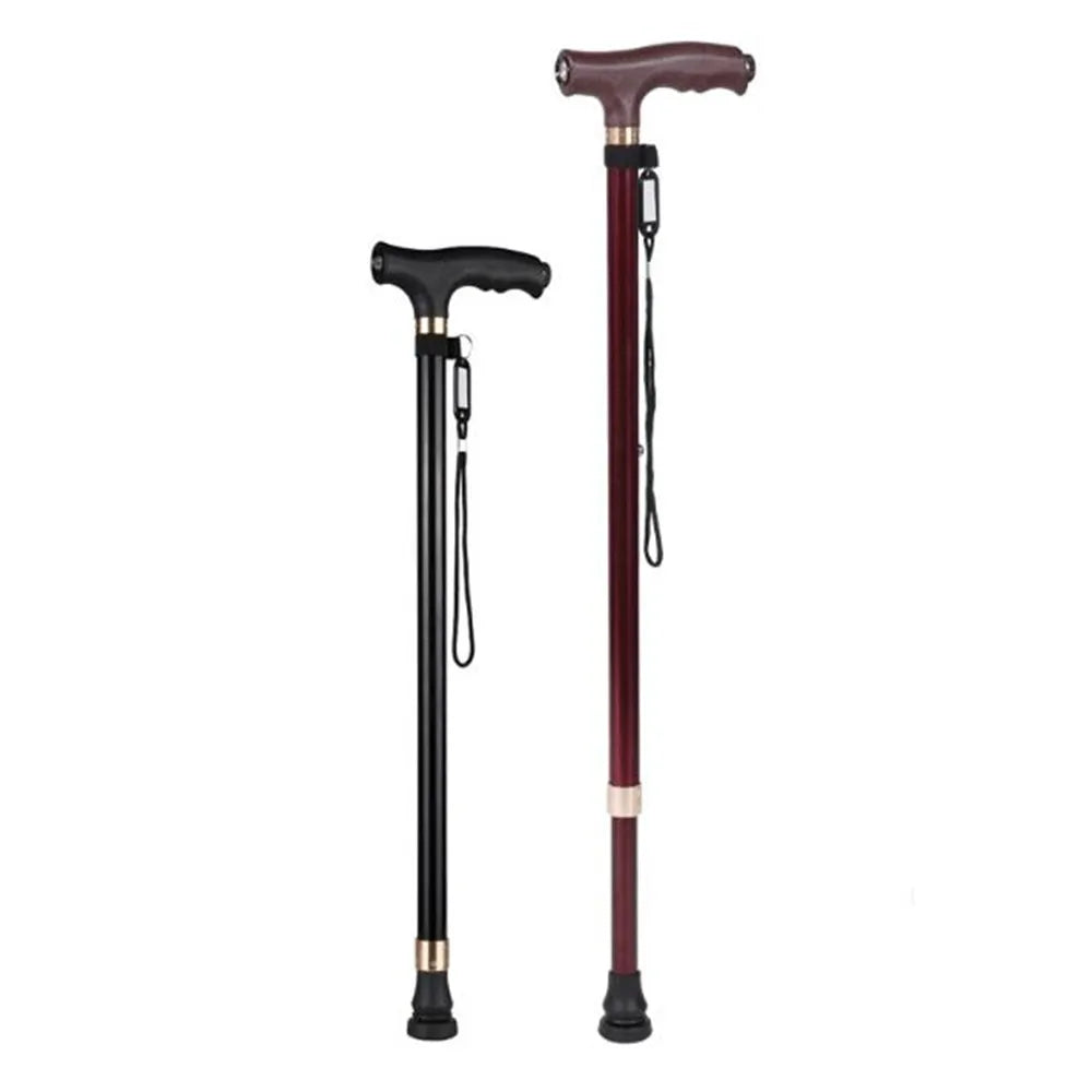 Adjustable Walking Stick with LED Light