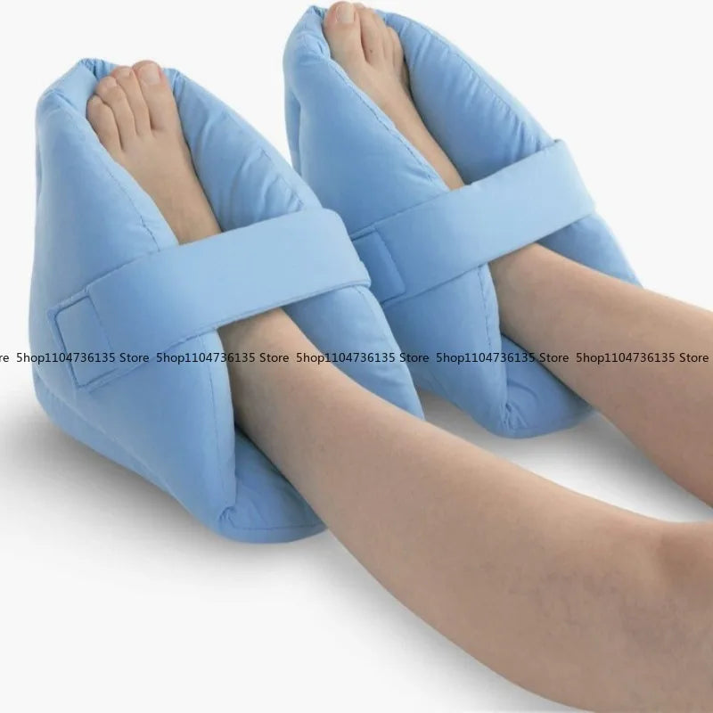 Blue Heel Protector Covers, 2-Piece Set