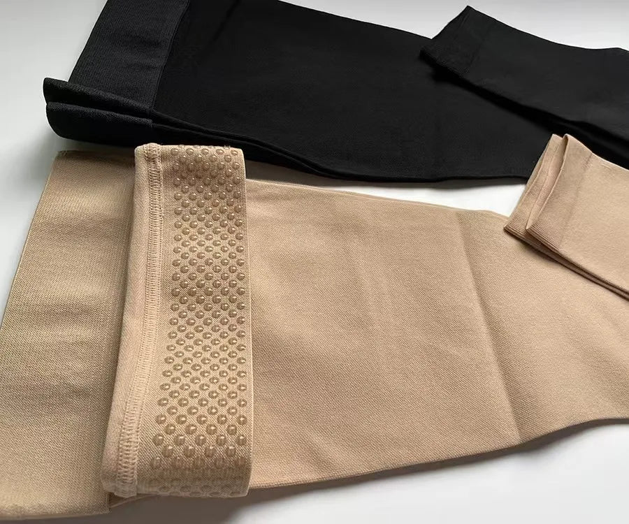 Lábfej nélküli combfix kompressziós harisnya, 23–32 mmHg