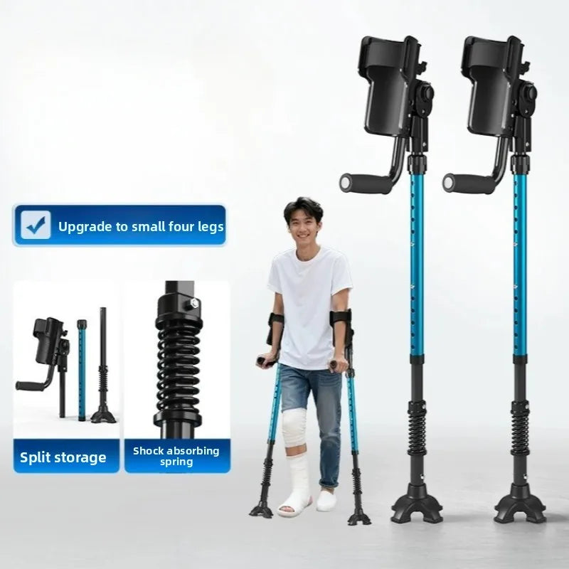 Folding Forearm Crutches for Adults, Pair