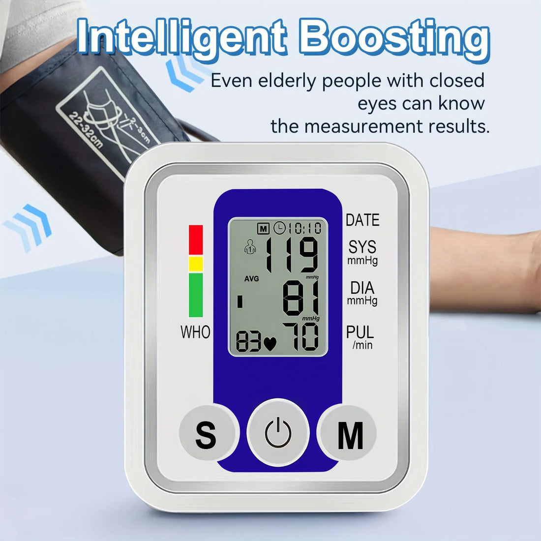 Digital Arm Blood Pressure Monitor Kit