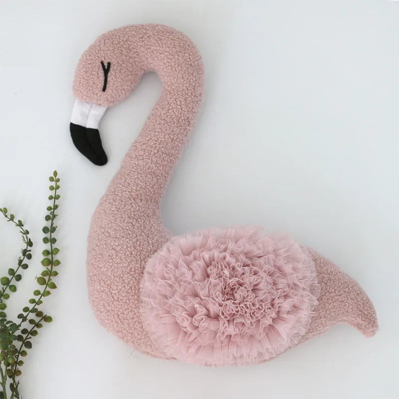 Pink Flamingo Newborn Photography Prop