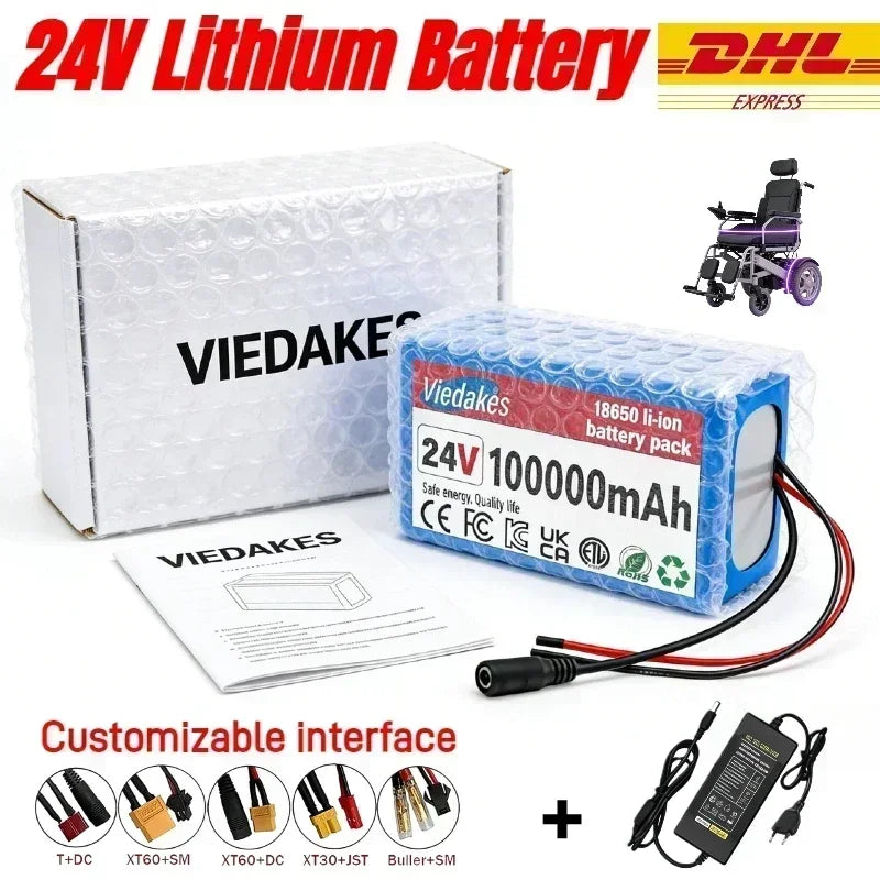 24V Battery for Scooter and Wheelchair