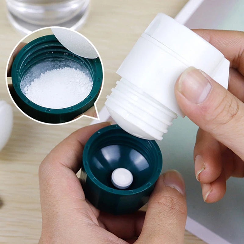 4-in-1 Pill Case with Splitter and Grinder