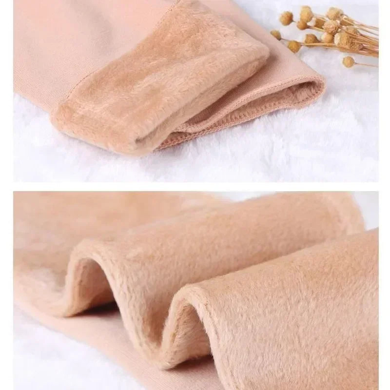 Warm Over-the-Knee Socks, Two-Piece Set