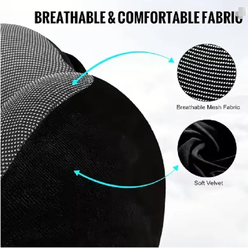 Hooded Memory Foam Travel Neck Pillow