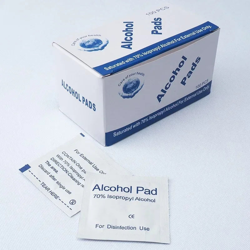 70% Alcohol Prep Pads for Phone Cleaning, 100 Count