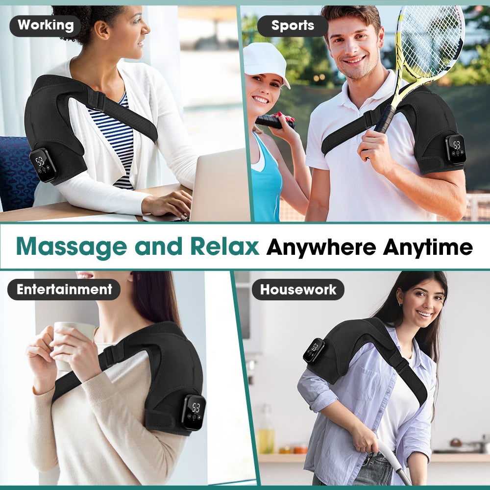 Cordless Heated Shoulder Massager