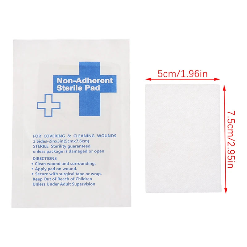 10-Piece Waterproof Non-Adherent Gauze Pads