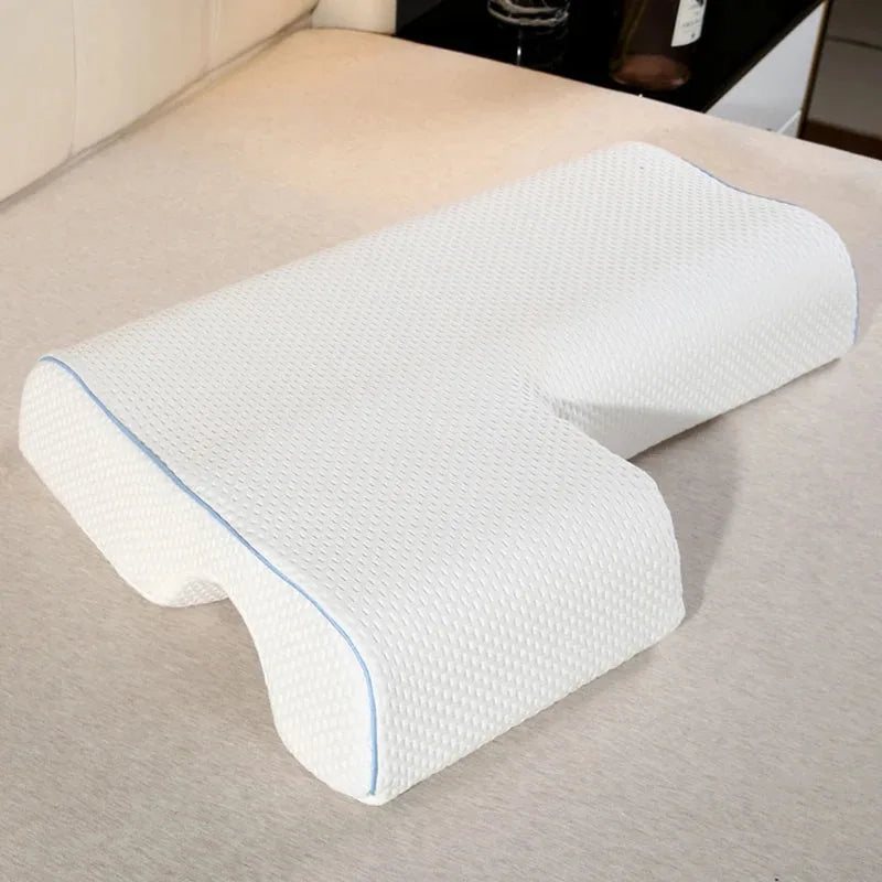 Arched Couples Memory Foam Pillow for Sleeping