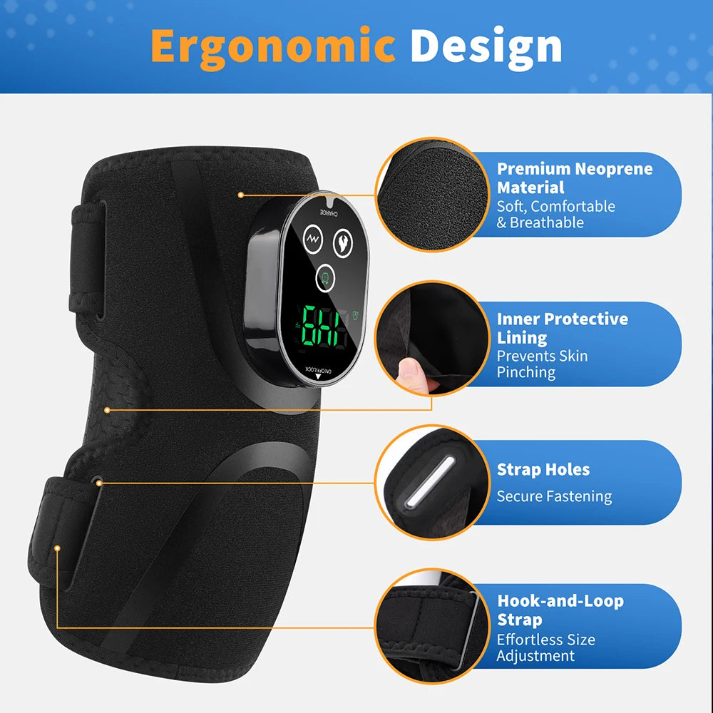 Cordless Heated Elbow Massager with Vibration