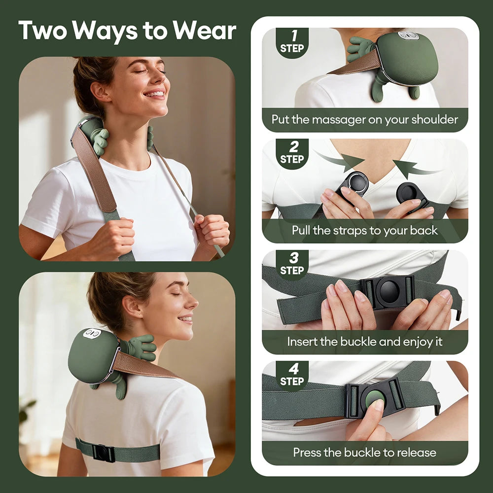 Wireless Neck and Shoulder Massager