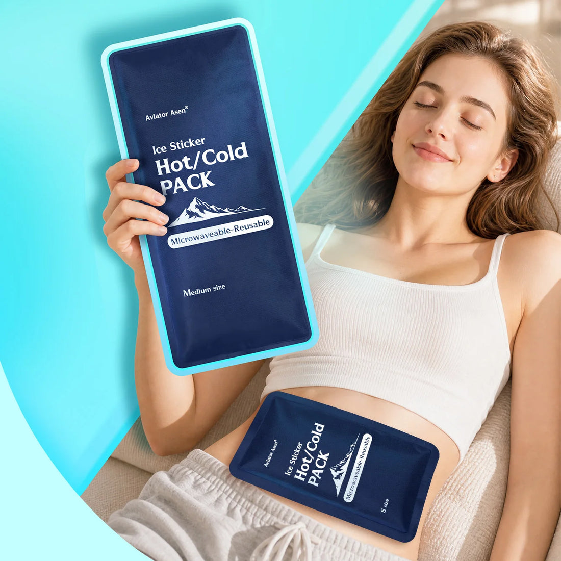 Reusable Hot and Cold Gel Wrap
