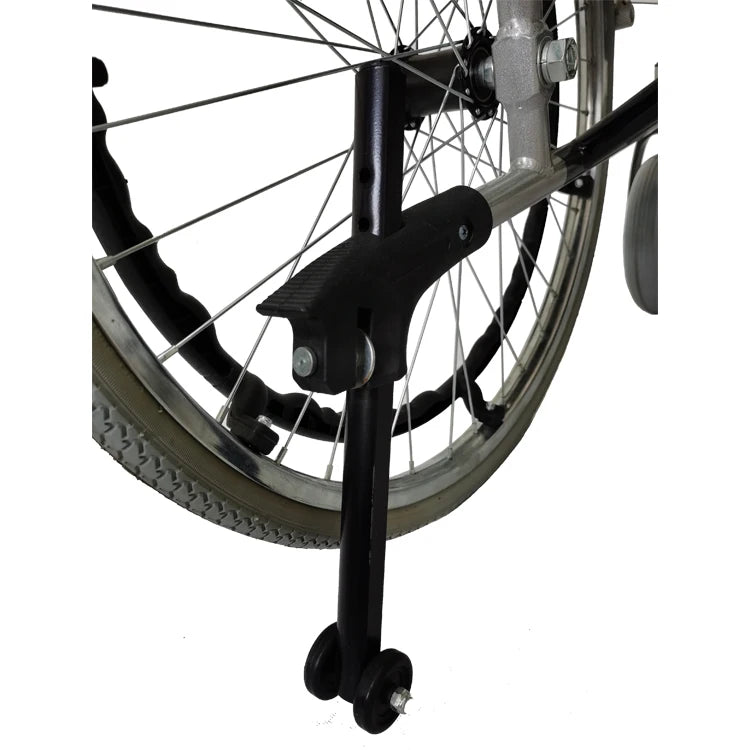 Green Manual Wheelchair, Foldable, 150 kg Capacity