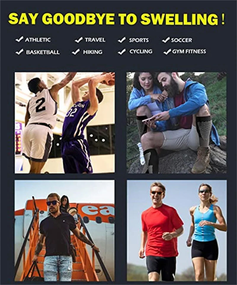 Middle-Tube Compression Socks