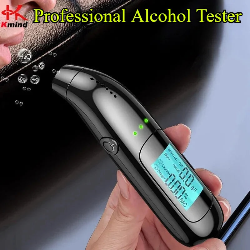 Portable USB-Rechargeable Breathalyzer