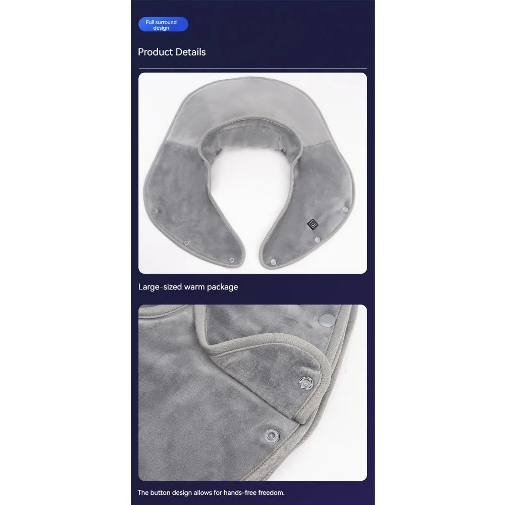 USB Rechargeable Electric Heating Shoulder Pad