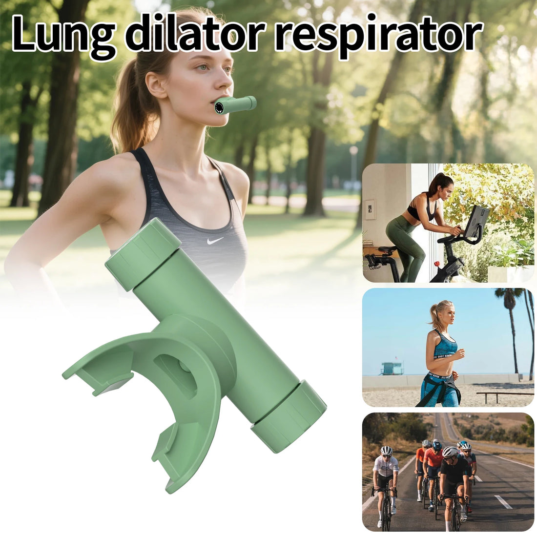 Silicone Breathing Exercise Trainer