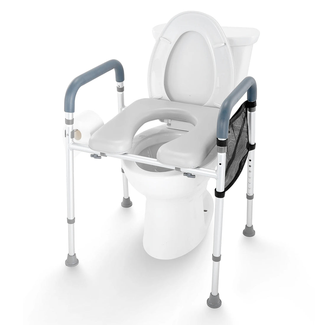 Raised Toilet Seat with 7 Height Settings
