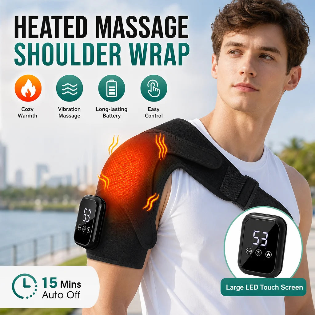 Cordless Heated Shoulder Massager