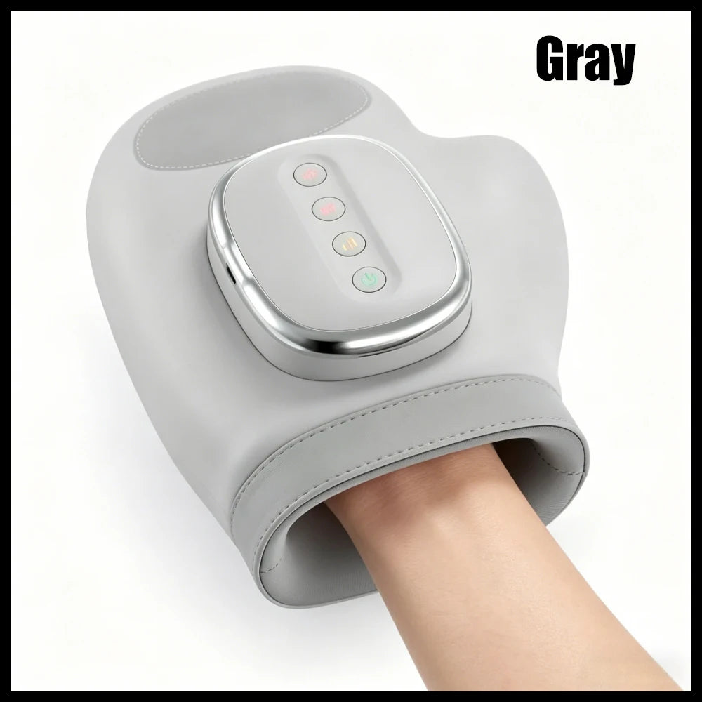 Electric Hand Massager with Airbag Compression and Vibration