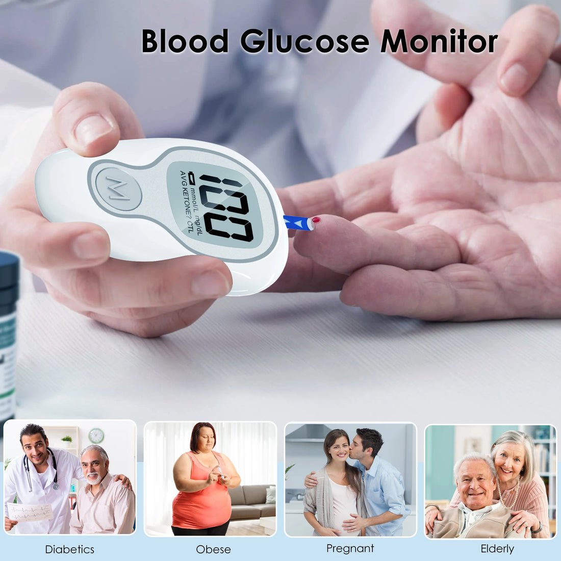 Medwell G-425-3 Blood Glucose Meter
