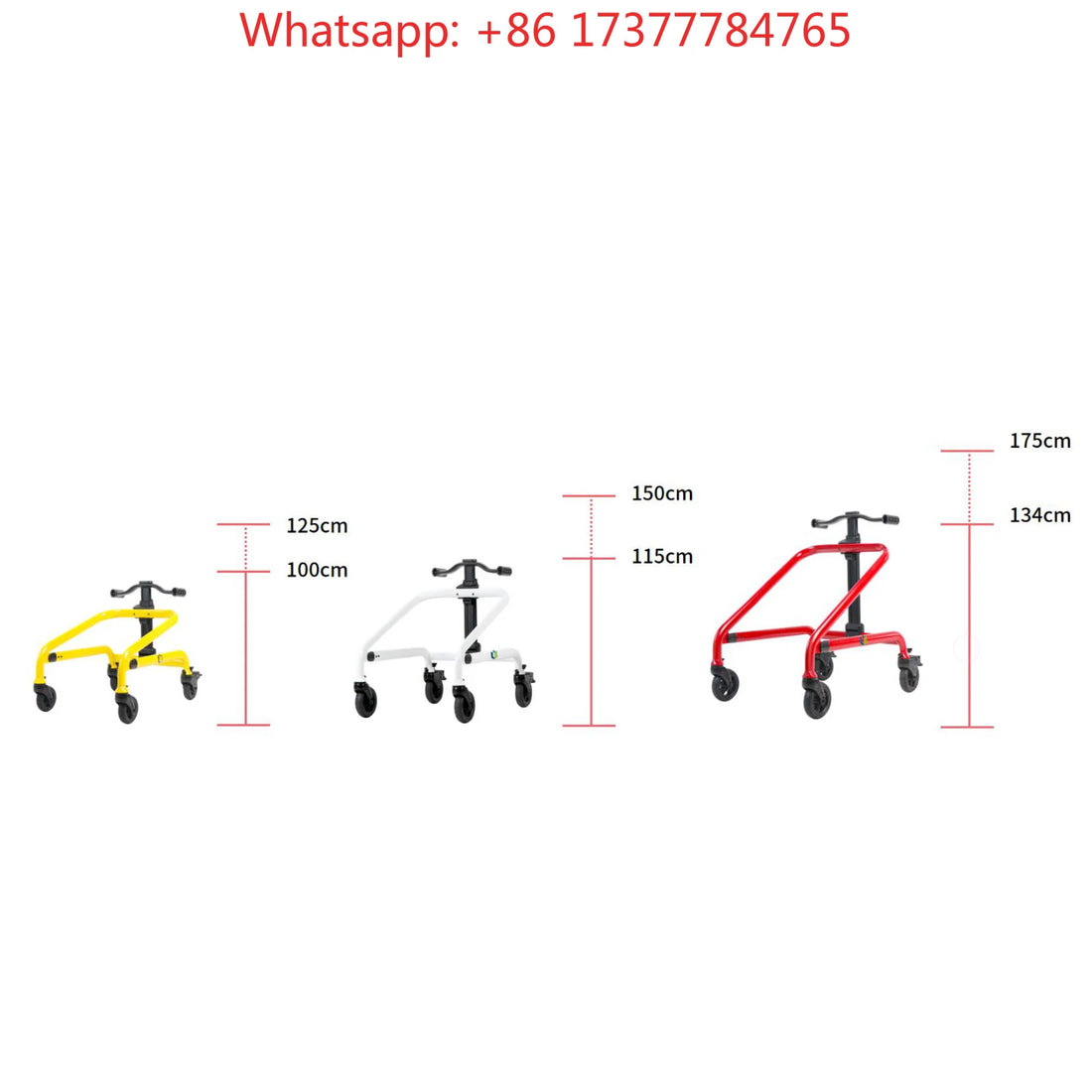 Adjustable Pediatric Gait Trainer for Children