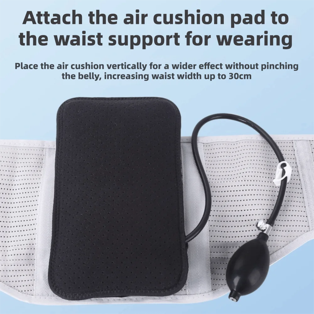 Portable Inflatable Lumbar Support Cushion
