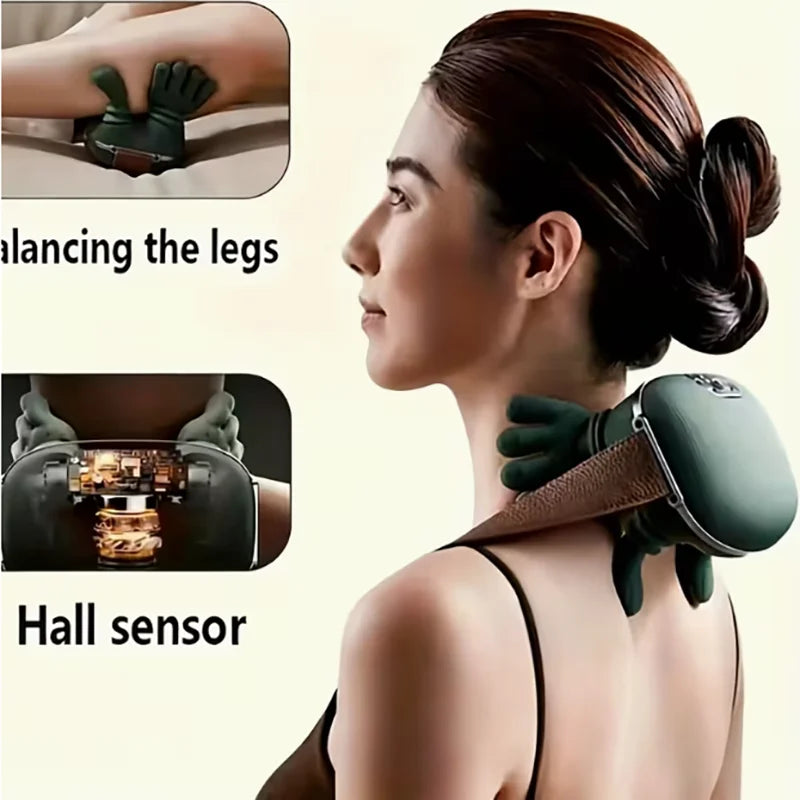 Wireless Heated Neck and Shoulder Massager