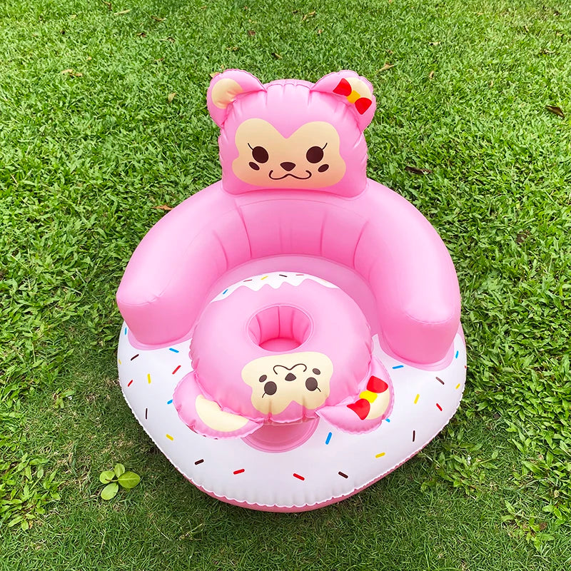 Inflatable Baby Chair for Bath Time