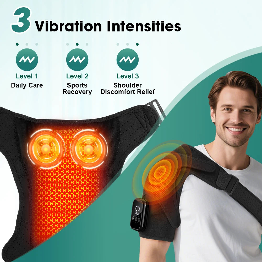 Cordless Heated Shoulder Massager