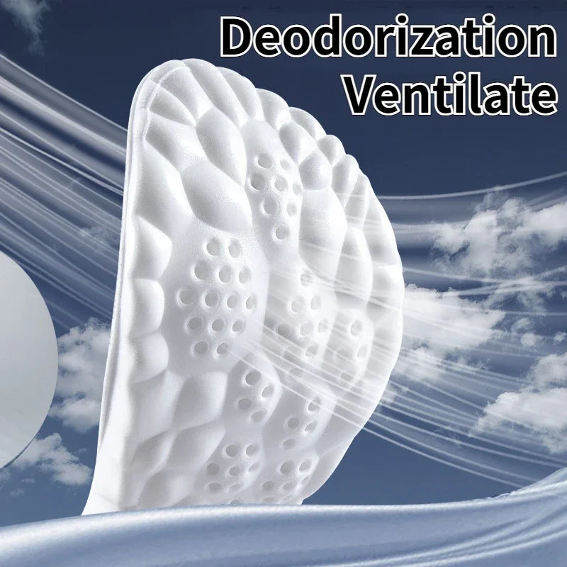 Memory Foam Sports Insoles with Arch Support