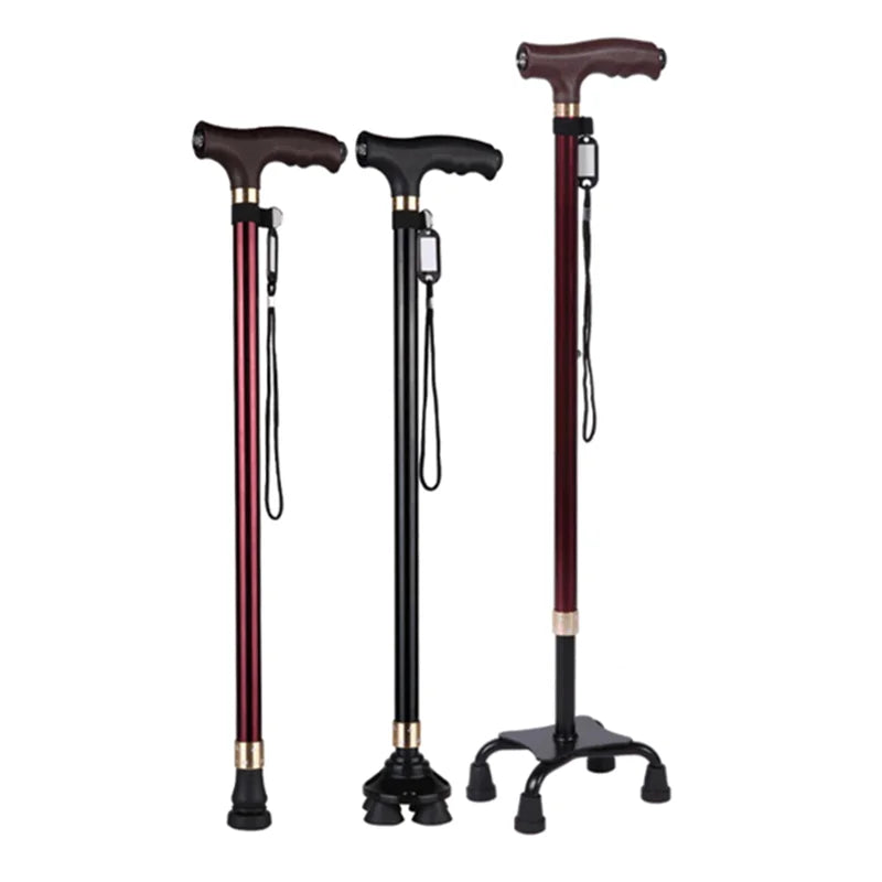 Adjustable Walking Cane with LED Light