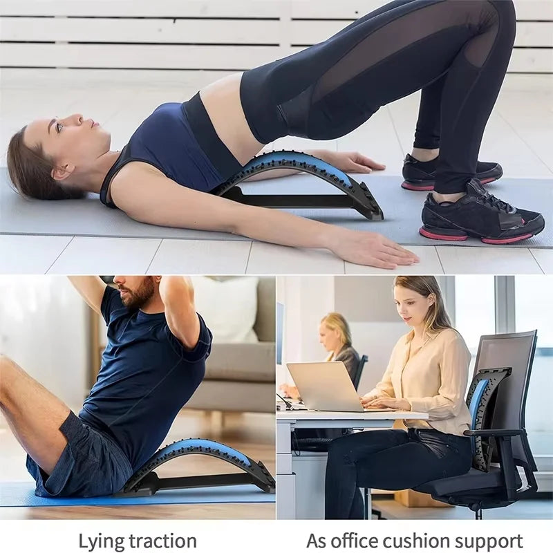 Back Stretcher and Massage Pad